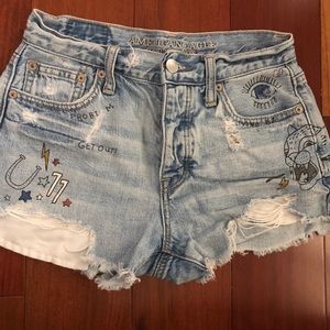 American eagle art shorts.